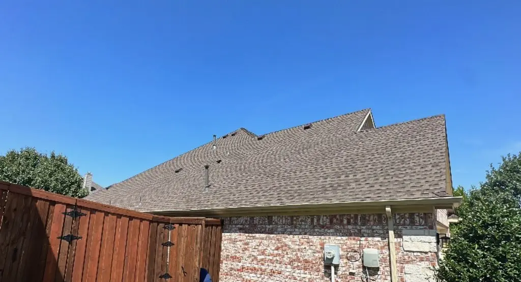 Completed roof replacement project in Oak Creek
